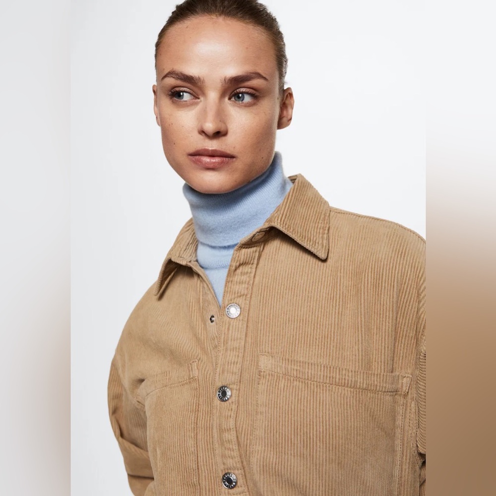 MANGO Tan Corduroy Co-Ord - Picture 11 of 15